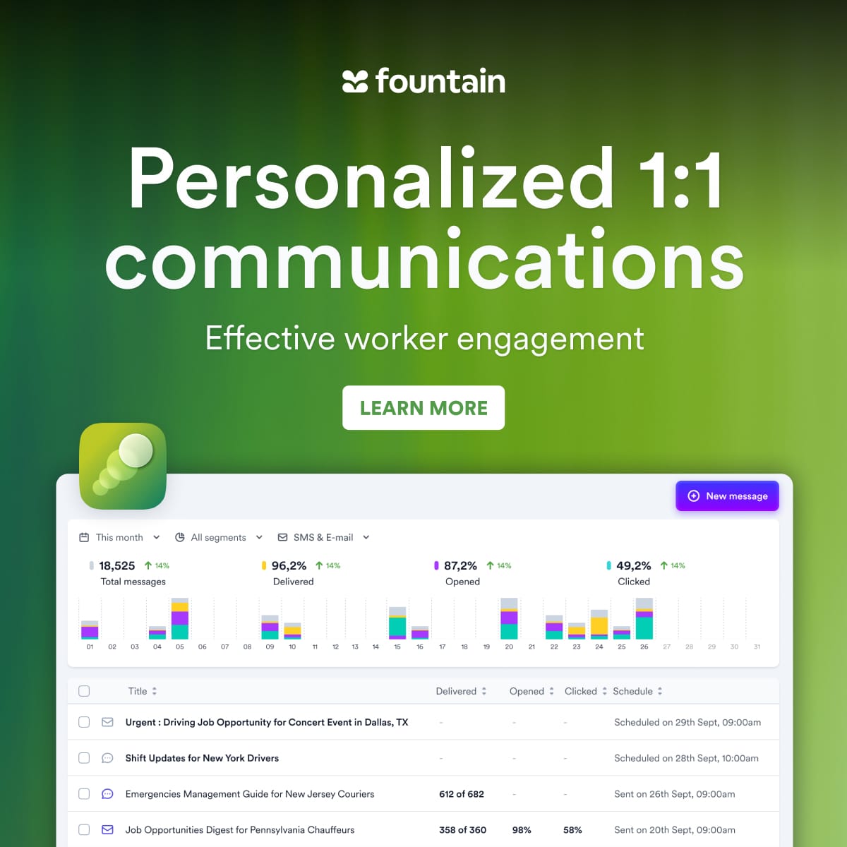 Fountain Communicate