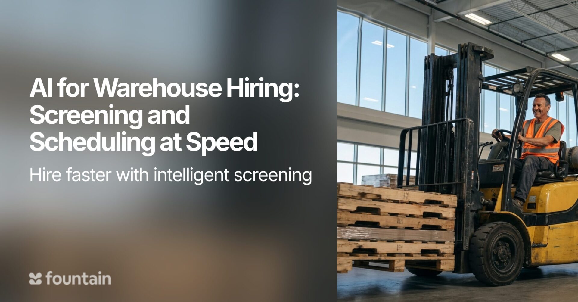 AI for Warehouse Hiring: Screening and Scheduling at Speed
